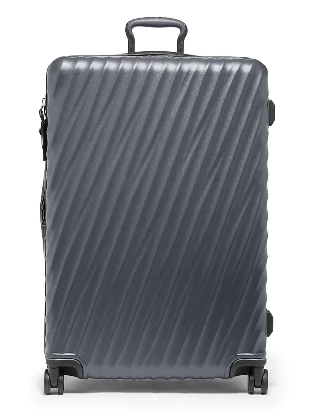 Men's 19 Degree Extended Trip Expandable 4-Wheel Packing Case - Grey Texture Men's 19 Degree Extended Trip Expandable 4-Wheel Packing Case - Grey Texture