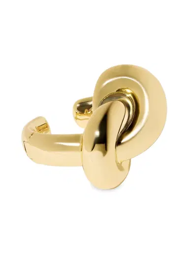 Jennifer Fisher Women's Knot 10K-Gold-Plated Cuff - Yellow Gold | Thumbnail 1