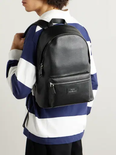 Polo Ralph Lauren Full-Grain Leather Backpack - Men | Thumbnail 2 Polo Ralph Lauren Full-Grain Leather Backpack - Men | Thumbnail 2