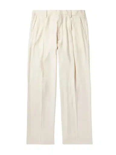 NN07 Kay 1808 Straight-Leg LENZING™ ECOVERO™ and Linen-Blend Trousers - Men | Thumbnail 1