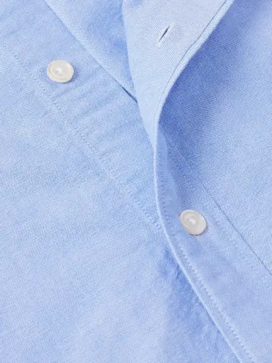 NN07 Colby 5910 Button-Down Collar Logo-Embroidered Organic Cotton Shirt - Men | Thumbnail 4 NN07 Colby 5910 Button-Down Collar Logo-Embroidered Organic Cotton Shirt - Men | Thumbnail 4