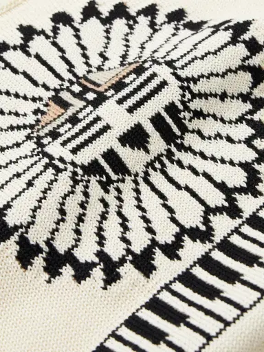 KAPITAL Cotton-Blend Jacquard Sweater - Men | Thumbnail 4 KAPITAL Cotton-Blend Jacquard Sweater - Men | Thumbnail 4
