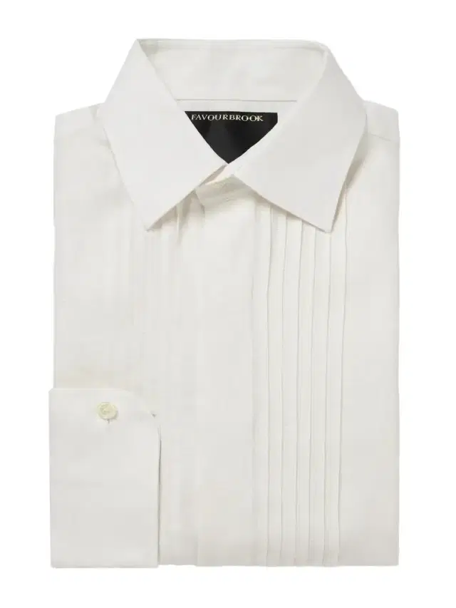 Favourbrook Pintucked Linen Tuxedo Shirt - Men