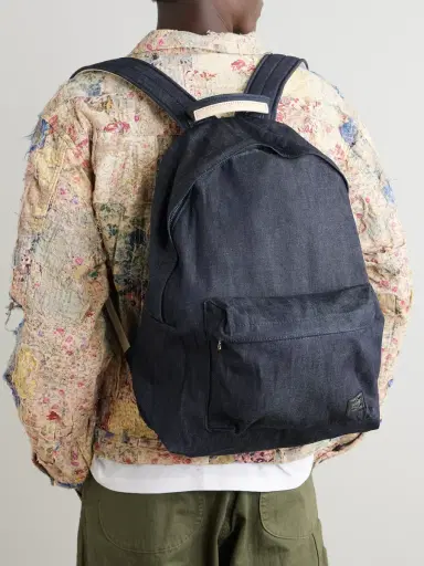 Porter-Yoshida and Co Daypack Denim Backpack - Men | Thumbnail 2 Porter-Yoshida and Co Daypack Denim Backpack - Men | Thumbnail 2