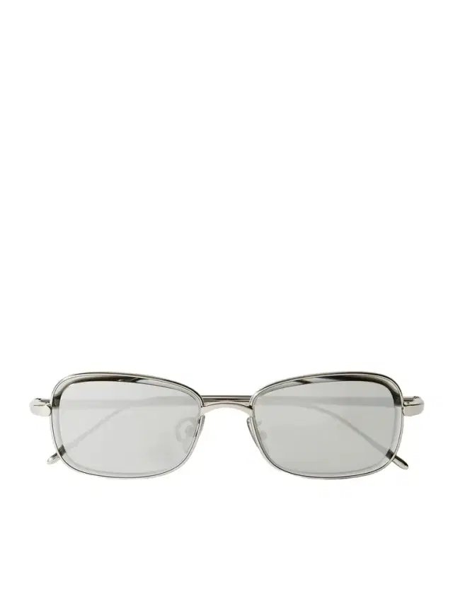Anagram Geometric Silver-Tone Sunglasses - Men