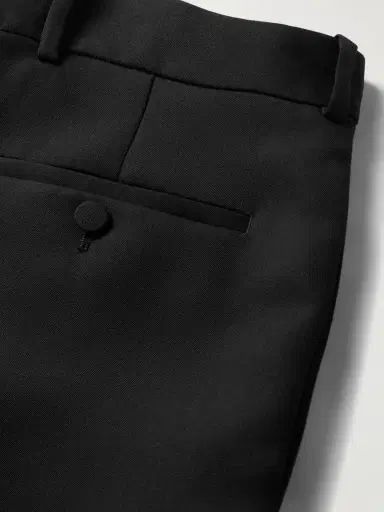 Alexander McQueen Slim-Fit Straight-Leg Wool Trousers - Men | Thumbnail 5