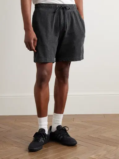 James Perse Loopback Cotton-Jersey Drawstring Shorts - Men | Thumbnail 3 James Perse Loopback Cotton-Jersey Drawstring Shorts - Men | Thumbnail 3