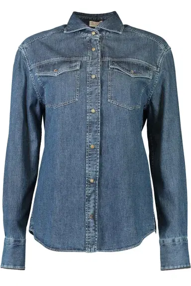 Brunello Cucinelli Monili Cuff Trim Superlight Shirt | Thumbnail 1 Brunello Cucinelli Monili Cuff Trim Superlight Shirt | Thumbnail 1