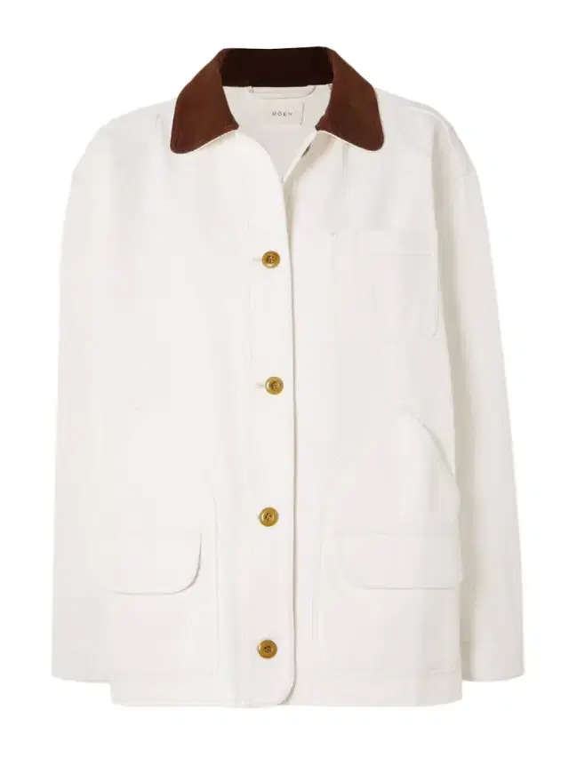 Pascual Corduroy-trimmed Cotton Jacket