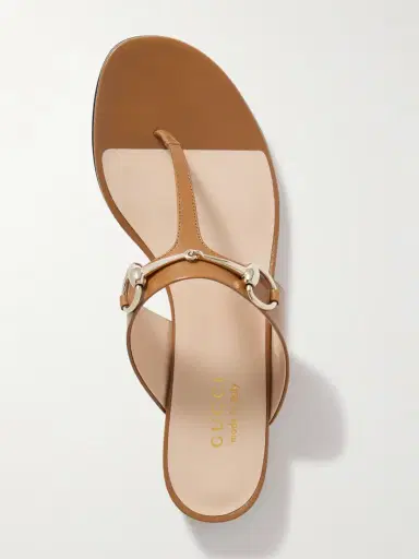 Gucci Lady Horsebit Leather Sandals | Thumbnail 5 Gucci Lady Horsebit Leather Sandals | Thumbnail 5