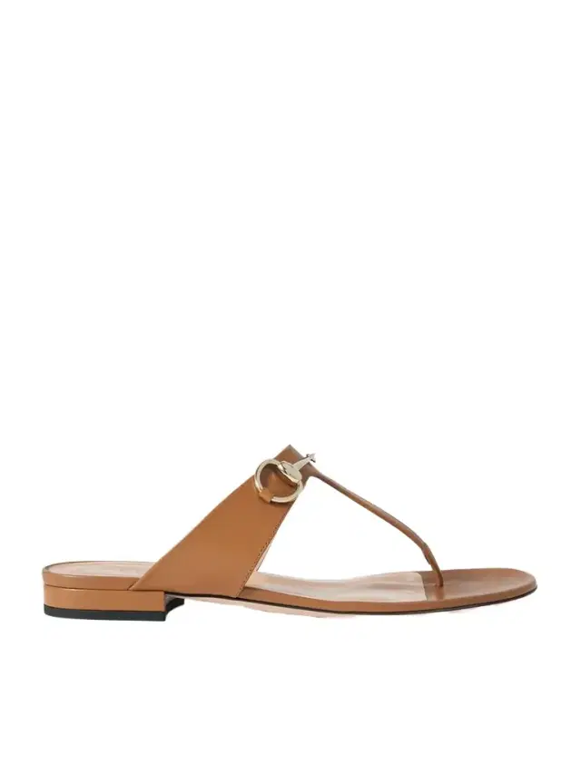 Lady Horsebit Leather Sandals