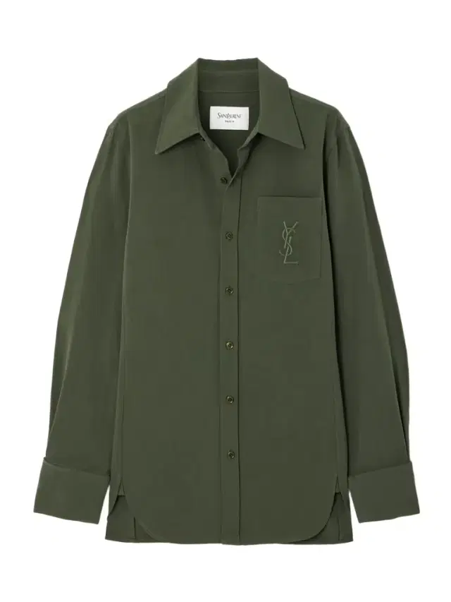 Embroidered Cotton And Linen-blend Shirt