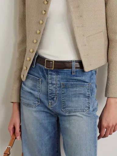 Nili Lotan Gabriele Leather Belt | Thumbnail 2 Nili Lotan Gabriele Leather Belt | Thumbnail 2
