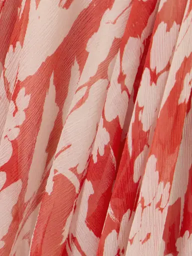 Victoria Beckham One-shoulder Draped Floral-print Silk-georgette Maxi Dress | Thumbnail 5