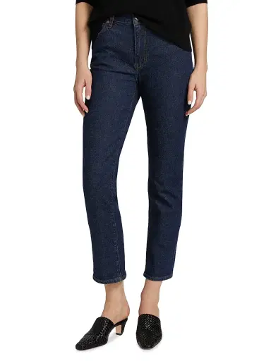 Frame Women's Borrowed Slim Mid-Rise Jeans - Taboo - Size 28 | Thumbnail 3 Frame Women's Borrowed Slim Mid-Rise Jeans - Taboo - Size 28 | Thumbnail 3