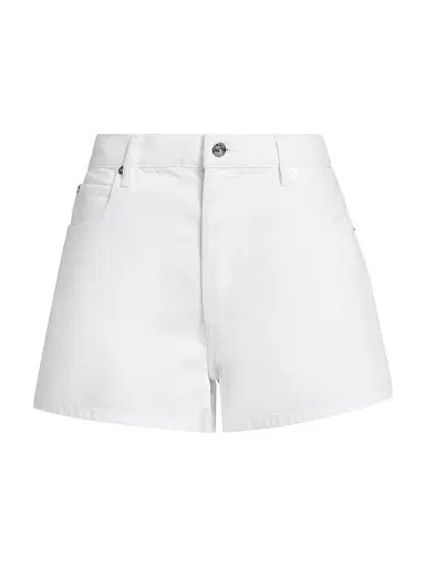 Frame Women's Hang Denim Shorts - White - Size 32 | Thumbnail 1