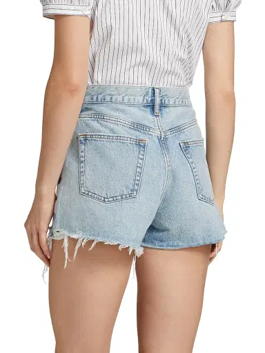 Frame Women's Hang Denim Shorts | Thumbnail 5 Frame Women's Hang Denim Shorts | Thumbnail 5