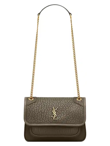 Saint Laurent Women's Niki Mini Bag in Grained Lambskin | Thumbnail 1 Saint Laurent Women's Niki Mini Bag in Grained Lambskin | Thumbnail 1