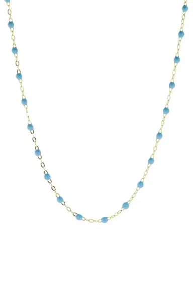 Gigi Clozeau Classic Gigi Necklace - 16.5in - Turquoise | Thumbnail 1 Gigi Clozeau Classic Gigi Necklace - 16.5in - Turquoise | Thumbnail 1
