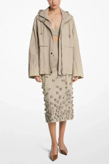 Michael Kors Collection Hooded Anorak Jacket | Thumbnail 3