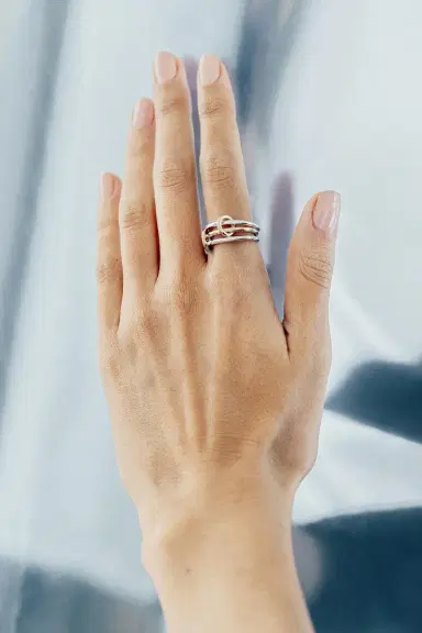 Spinelli Kilcollin Solarium SY Three Link Ring | Thumbnail 2