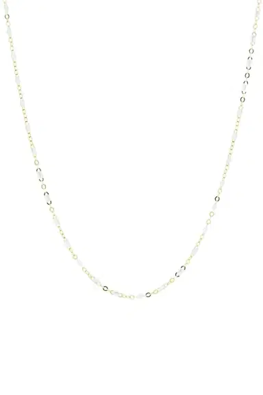 Gigi Clozeau White Bead Classic Gigi 20in Necklace | Thumbnail 1 Gigi Clozeau White Bead Classic Gigi 20in Necklace | Thumbnail 1