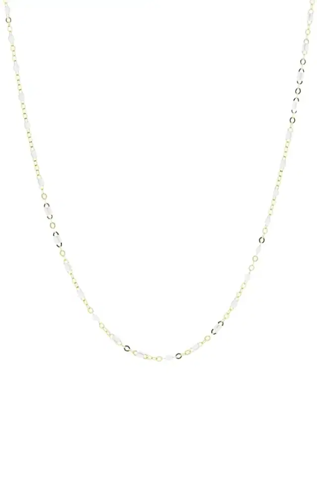Gigi Clozeau White Bead Classic Gigi 20in Necklace