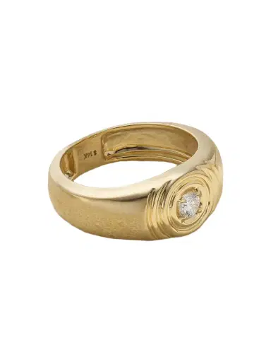 STONE AND STRAND Silvia 14-karat Gold Diamond Ring | Thumbnail 1 STONE AND STRAND Silvia 14-karat Gold Diamond Ring | Thumbnail 1