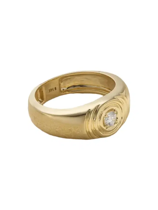 Silvia 14-karat Gold Diamond Ring