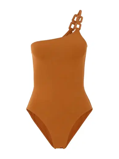 Eres Ancre Plaisance One-shoulder Embellished Swimsuit | Thumbnail 1