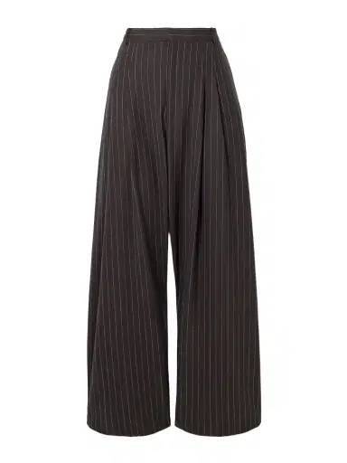St. Agni Pinstriped Pleated Wool-blend Wide-leg Pants | Thumbnail 1 St. Agni Pinstriped Pleated Wool-blend Wide-leg Pants | Thumbnail 1