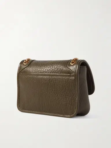 Saint Laurent Niki Mini Crinkled-leather Shoulder Bag | Thumbnail 3 Saint Laurent Niki Mini Crinkled-leather Shoulder Bag | Thumbnail 3