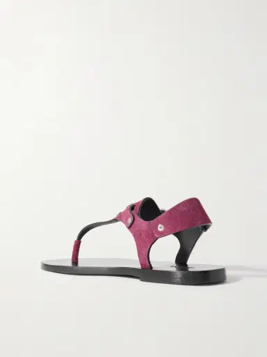 Isabel Marant Akel Embellished Suede Sandals | Thumbnail 3 Isabel Marant Akel Embellished Suede Sandals | Thumbnail 3