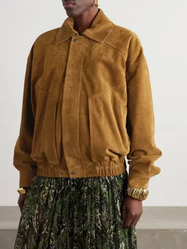 Saint Laurent Suede Jacket | Thumbnail 3 Saint Laurent Suede Jacket | Thumbnail 3