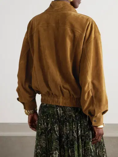 Saint Laurent Suede Jacket | Thumbnail 4 Saint Laurent Suede Jacket | Thumbnail 4
