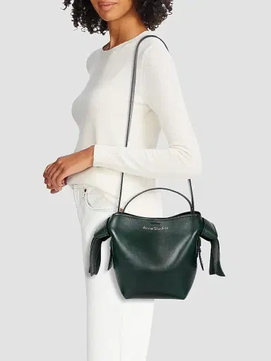 Acne Studios Women's Knotted Leather Top Handle Bag | Thumbnail 2