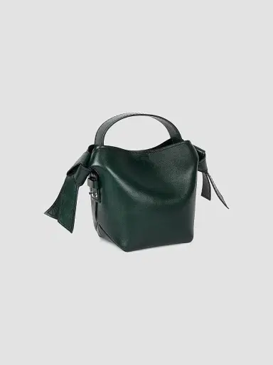 Acne Studios Women's Knotted Leather Top Handle Bag | Thumbnail 4
