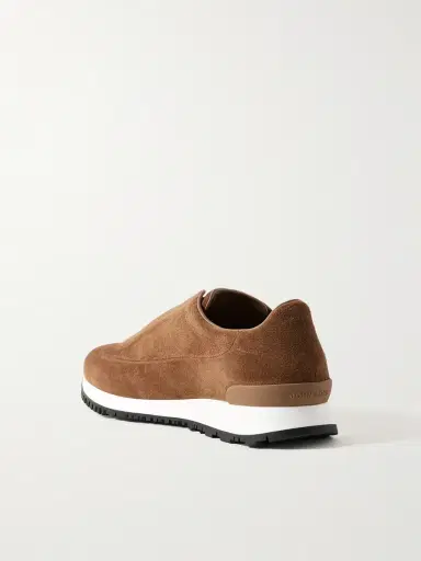 John Lobb Lift Suede Slip-On Sneakers - Men | Thumbnail 4 John Lobb Lift Suede Slip-On Sneakers - Men | Thumbnail 4