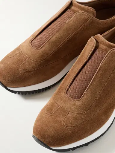 John Lobb Lift Suede Slip-On Sneakers - Men | Thumbnail 5 John Lobb Lift Suede Slip-On Sneakers - Men | Thumbnail 5