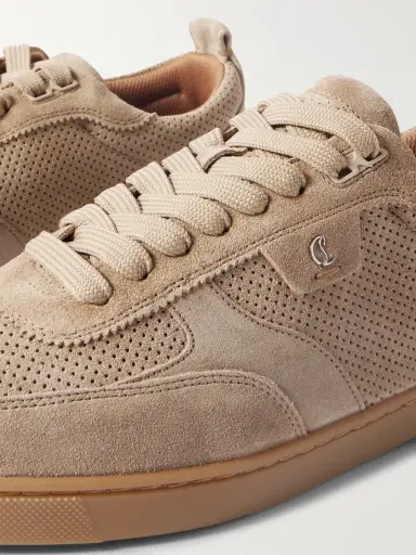 Christian Louboutin Tutti Rui Perforated Suede Sneakers - Men | Thumbnail 5 Christian Louboutin Tutti Rui Perforated Suede Sneakers - Men | Thumbnail 5
