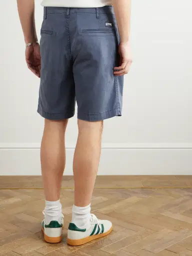 Vilebrequin Ponche Straight-Leg Lyocell and Cotton-Blend Bermuda Shorts - Men | Thumbnail 4 Vilebrequin Ponche Straight-Leg Lyocell and Cotton-Blend Bermuda Shorts - Men | Thumbnail 4