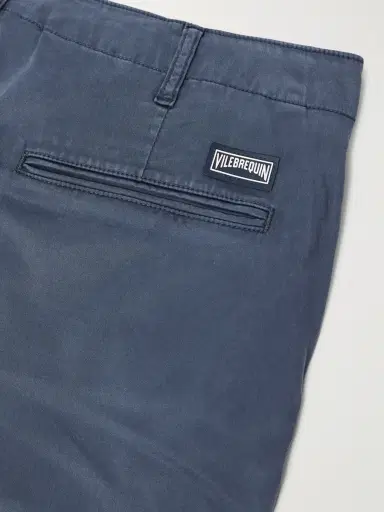 Vilebrequin Ponche Straight-Leg Lyocell and Cotton-Blend Bermuda Shorts - Men | Thumbnail 5 Vilebrequin Ponche Straight-Leg Lyocell and Cotton-Blend Bermuda Shorts - Men | Thumbnail 5