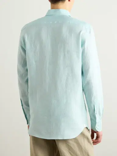 Zegna Oasi Linen Shirt - Men | Thumbnail 4 Zegna Oasi Linen Shirt - Men | Thumbnail 4