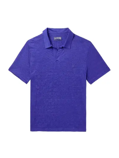 Vilebrequin Pyramid Linen-Jersey Polo Shirt - Men | Thumbnail 1
