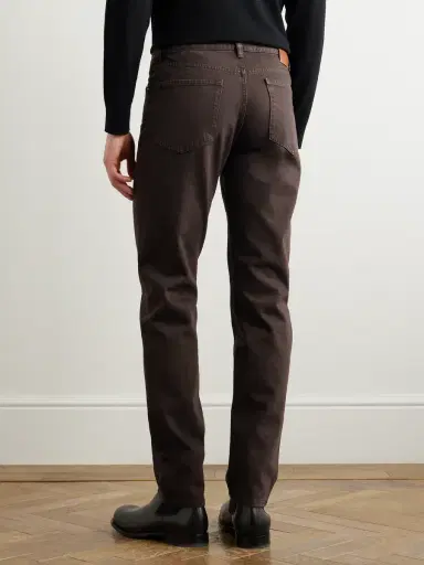 Zegna City Slim-Fit Straight-Leg Jeans - Men | Thumbnail 4