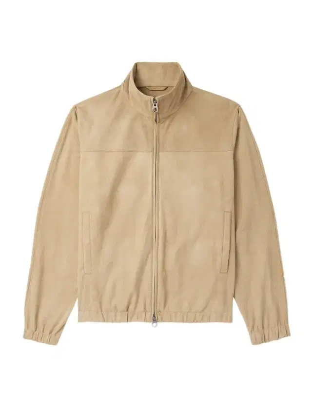 Loro Piana Suede Zip-Up Bomber Jacket - Men