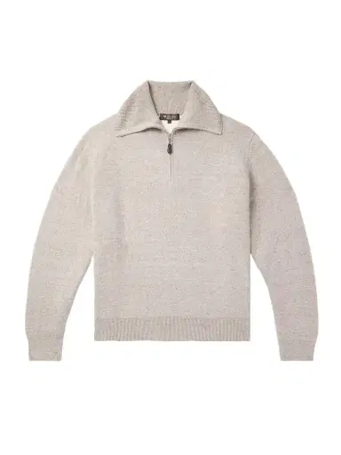 Loro Piana Linen and Cashmere-Blend Zip-Up Sweater - Men | Thumbnail 1 Loro Piana Linen and Cashmere-Blend Zip-Up Sweater - Men | Thumbnail 1
