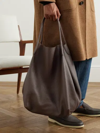 Loro Piana Bale Extra-Large Full-Grain Leather Tote Bag - Men | Thumbnail 6 Loro Piana Bale Extra-Large Full-Grain Leather Tote Bag - Men | Thumbnail 6
