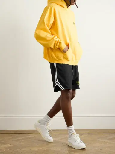 Gallery Dept. Venice Court Wide-Leg Logo-Print Webbing-Trimmed Mesh Shorts - Men | Thumbnail 2 Gallery Dept. Venice Court Wide-Leg Logo-Print Webbing-Trimmed Mesh Shorts - Men | Thumbnail 2