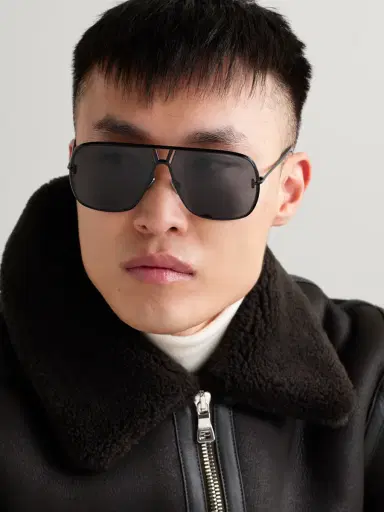 Tom Ford Stavros Aviator-Style Metal Sunglasses - Men | Thumbnail 2 Tom Ford Stavros Aviator-Style Metal Sunglasses - Men | Thumbnail 2